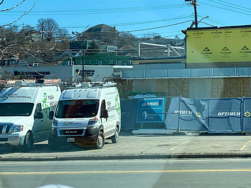 Commercial HVAC and refrigeration installation by Mash Mechanical — equipment and piping, photo 4