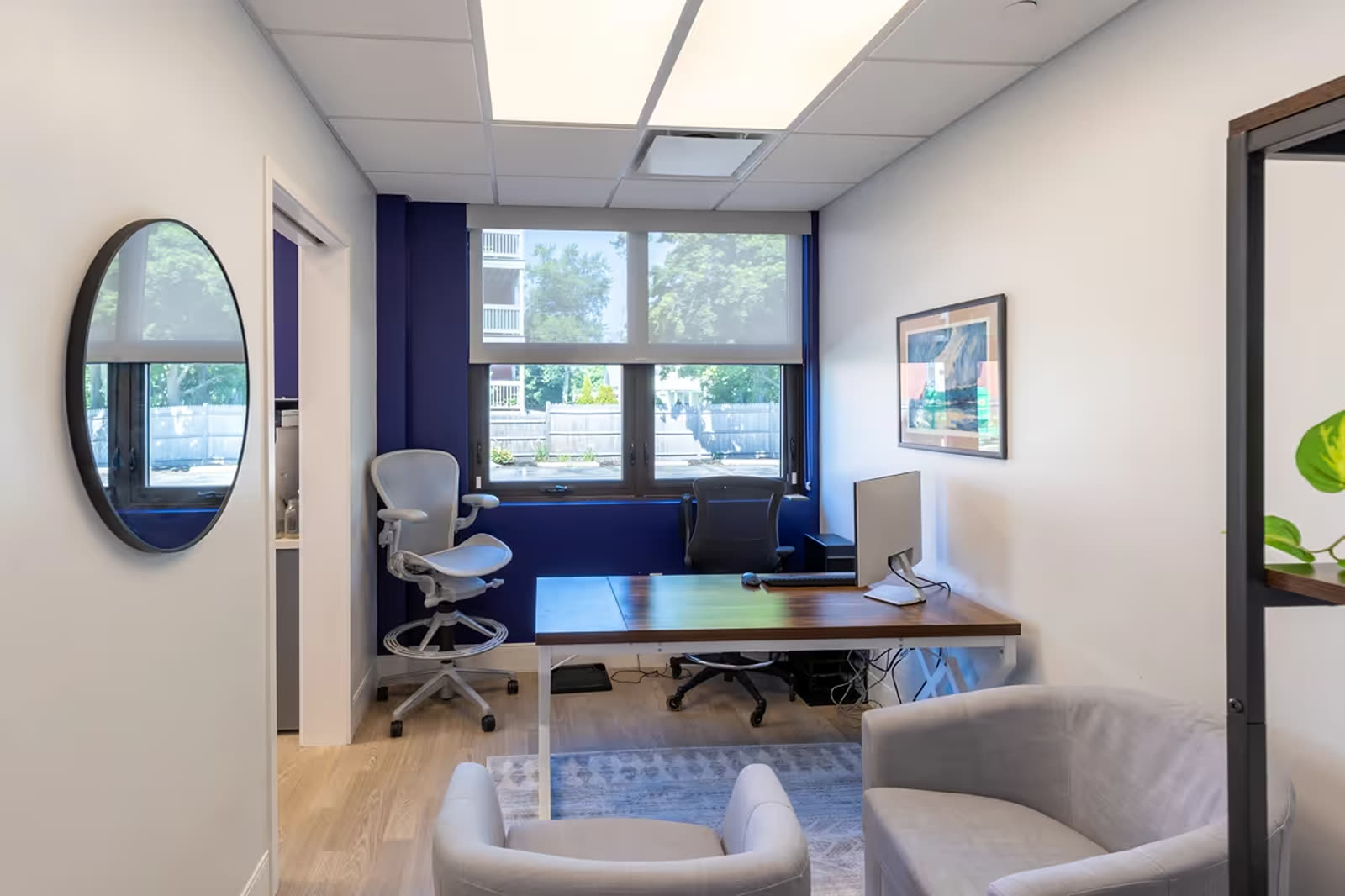 Sterilization and support area at the dental office