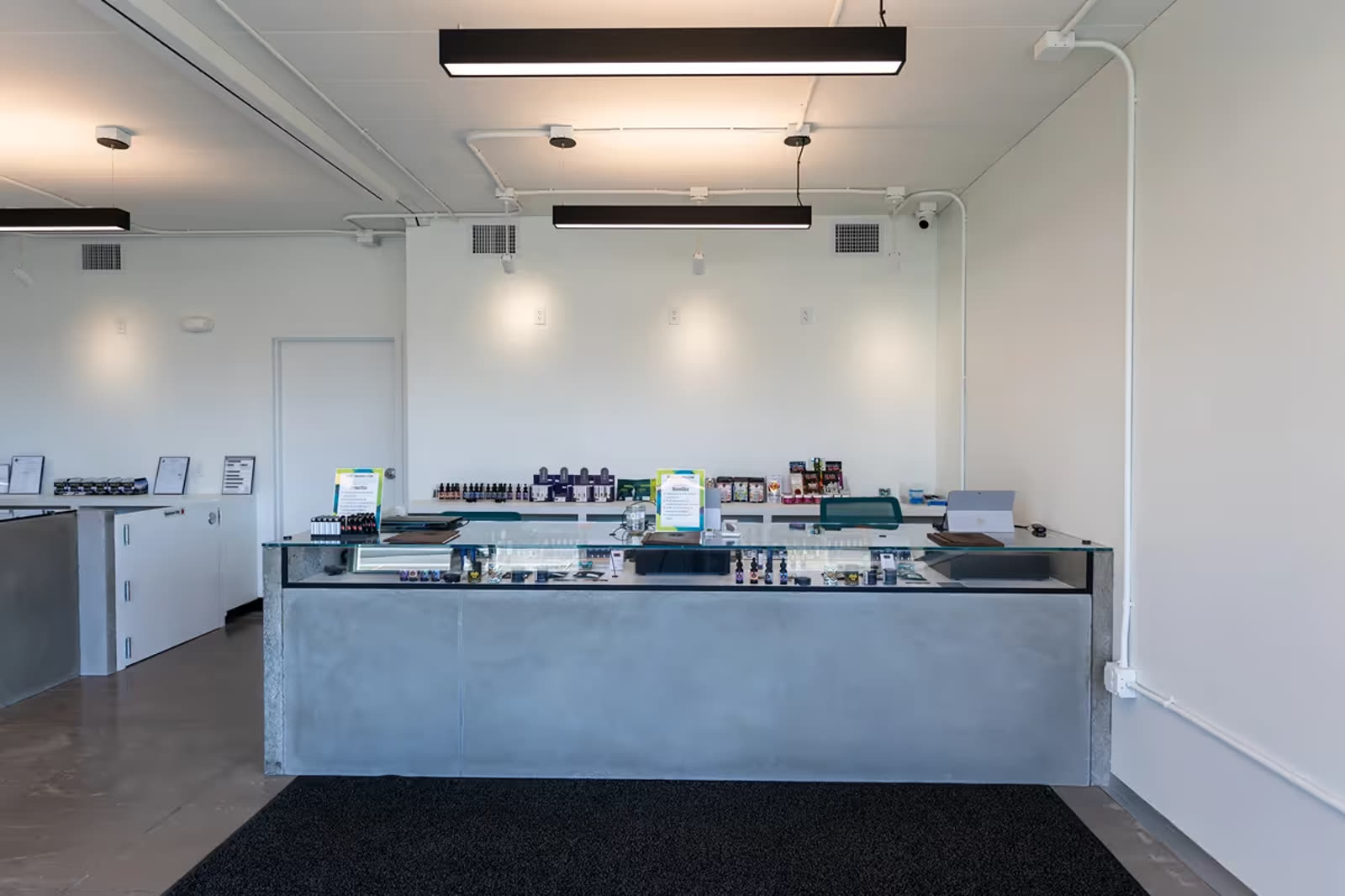 Retro-styled interior finishes at Local Leaf