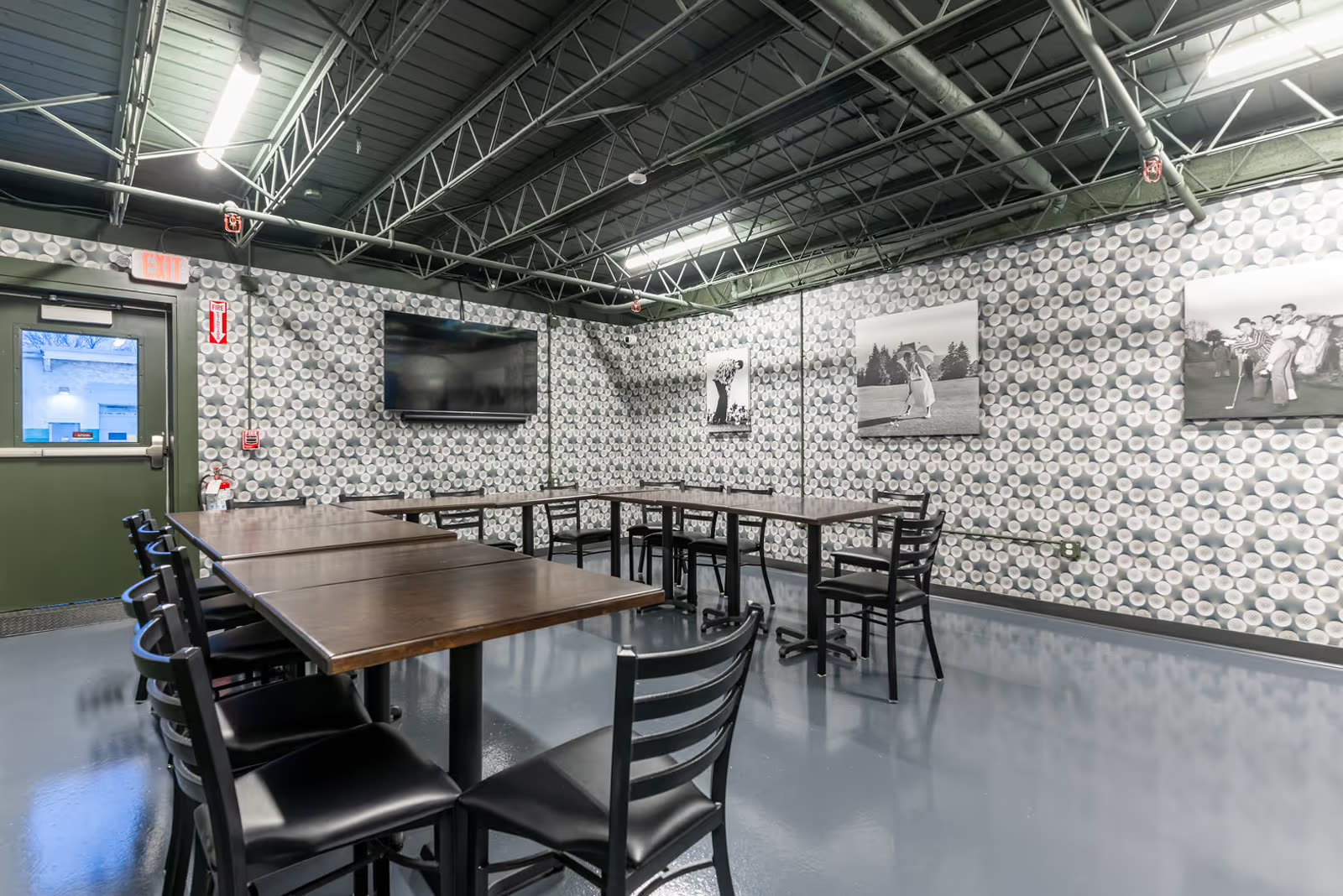 Bar and lounge seating at Minibar