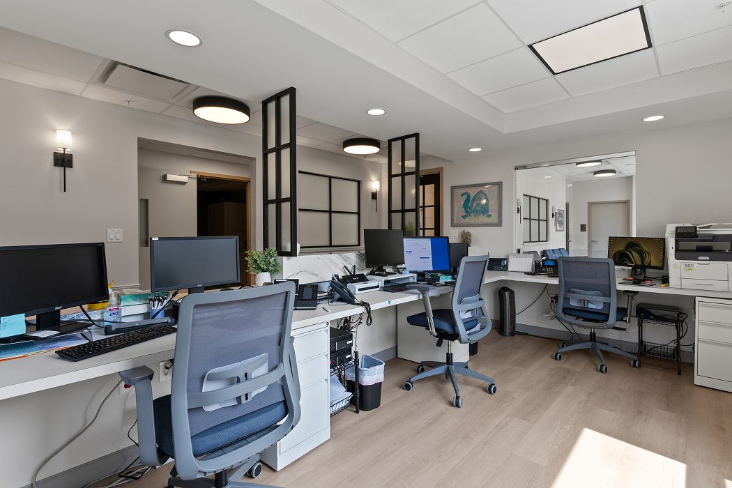 Administrative office workstations