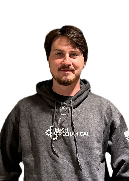 Kolby Cornwall, Service Technician at Mash Mechanical