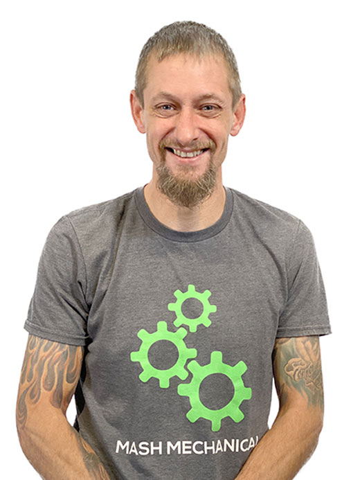 Torrey Brown, Installation Technician at Mash Mechanical